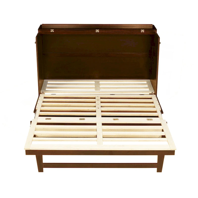 Lit Queen Size polyvalent avec rangements intégrés
