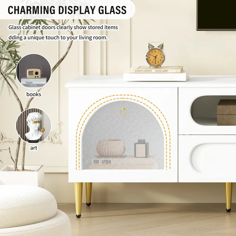 Meuble TV rétro, Meuble console multimédia