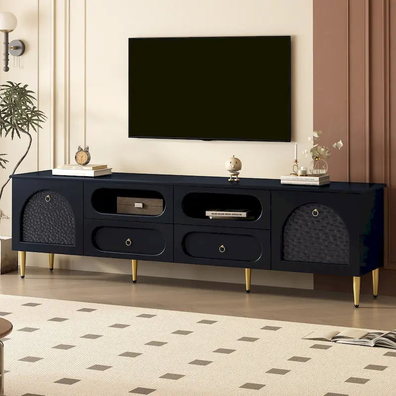 Meuble TV rétro, Meuble console multimédia