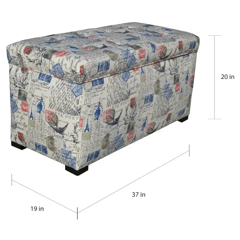Malle de rangement naturelle