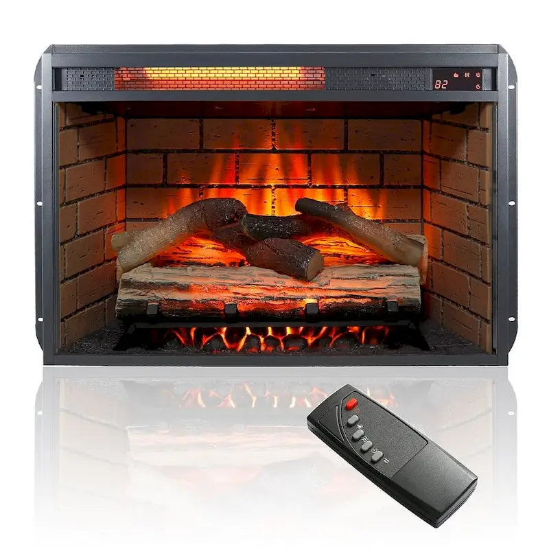 Meuble TV pour téléviseurs avec foyer électrique