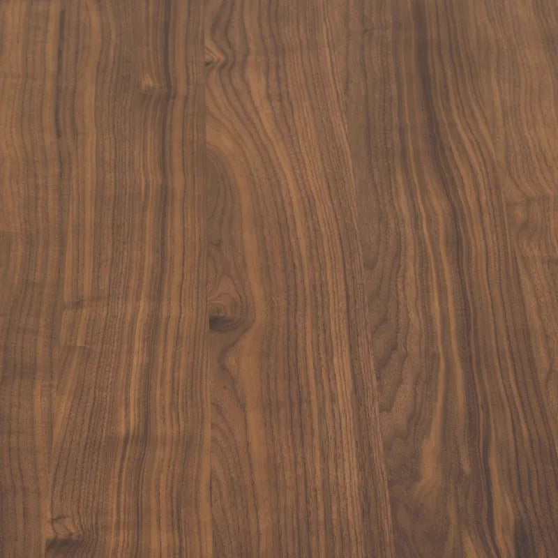 Table à manger ovale en bois massif avec piètement à lattes