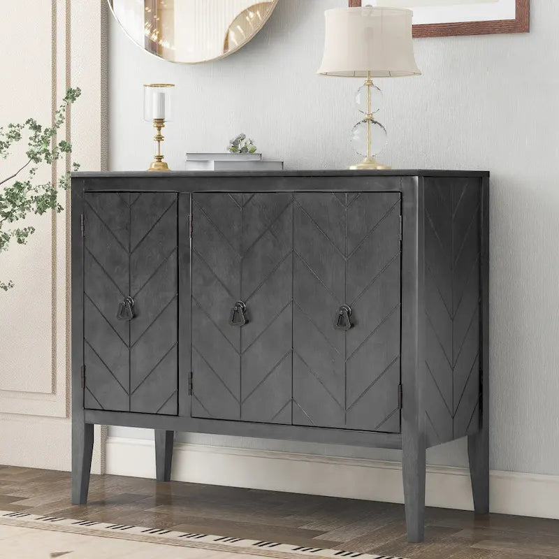 Buffet d'appoint de cuisine de style vintage
