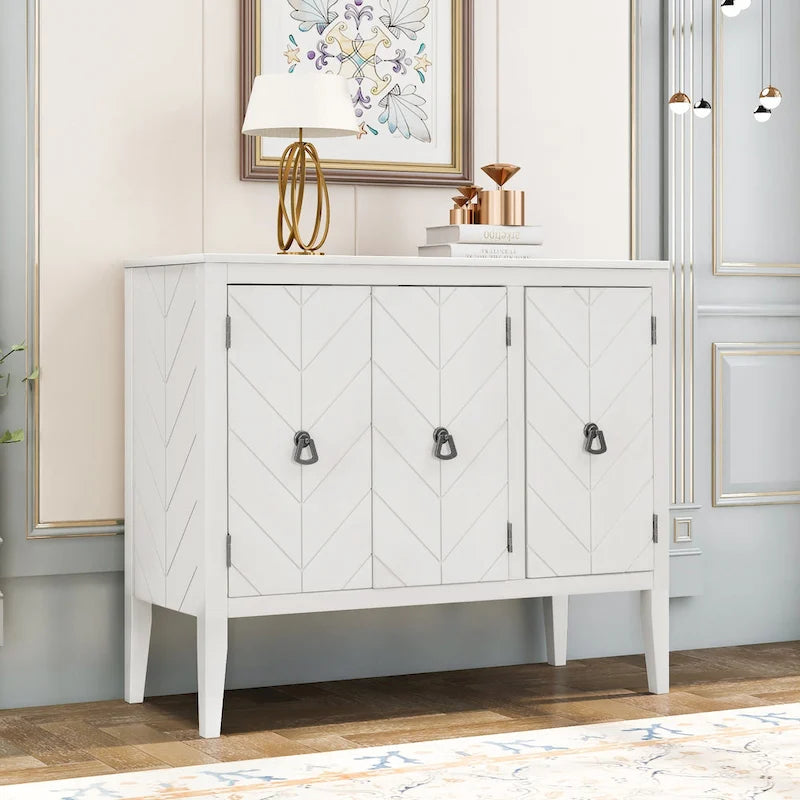 Buffet d'appoint de cuisine de style vintage