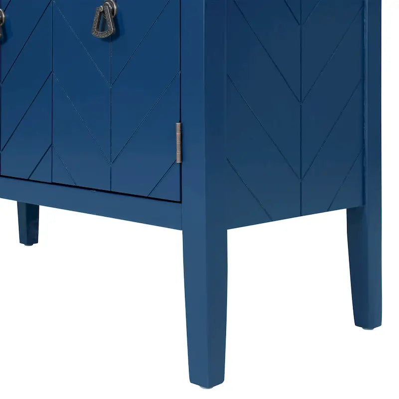 Buffet d'appoint de cuisine de style vintage