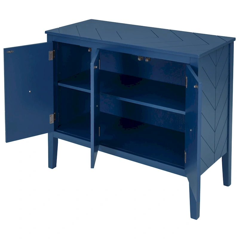 Buffet d'appoint de cuisine de style vintage