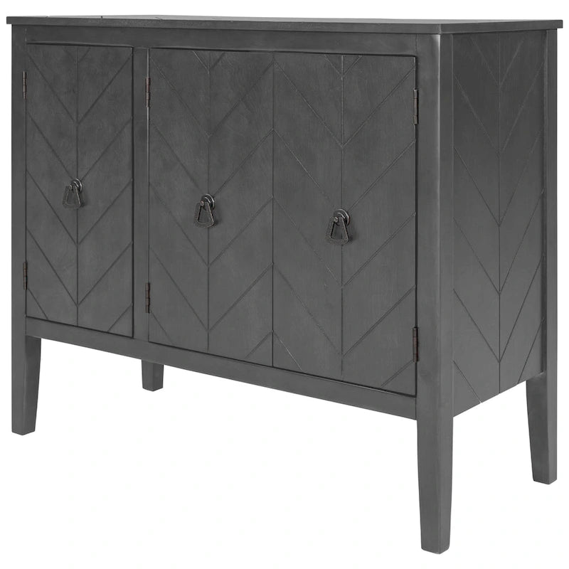 Buffet d'appoint de cuisine de style vintage